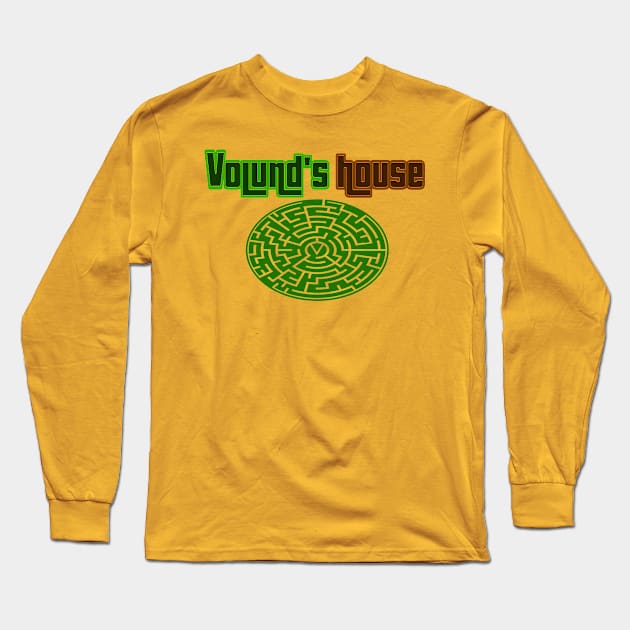 Volund’s house Long Sleeve T-Shirt by Orchid's Art